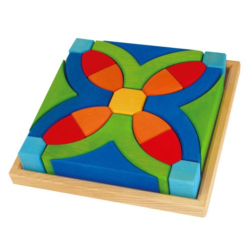 Bauspiel Y puzzle fajáték